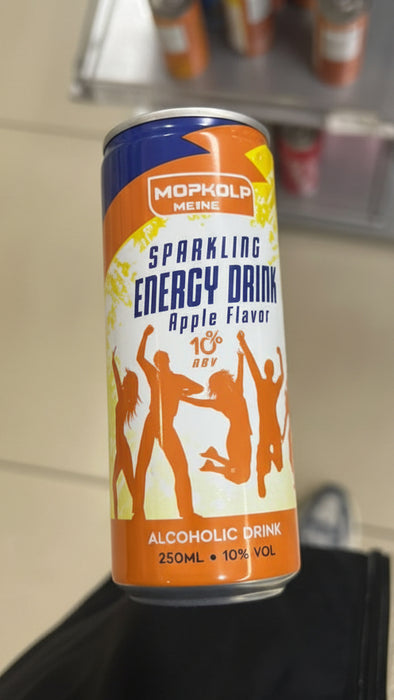 More Up Sparkling Alcoholic Energy Drink Apple Flavor 250ml