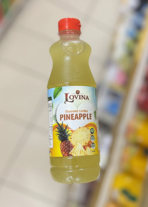 Lovina Pineapple Flavoured Cordial 840ml