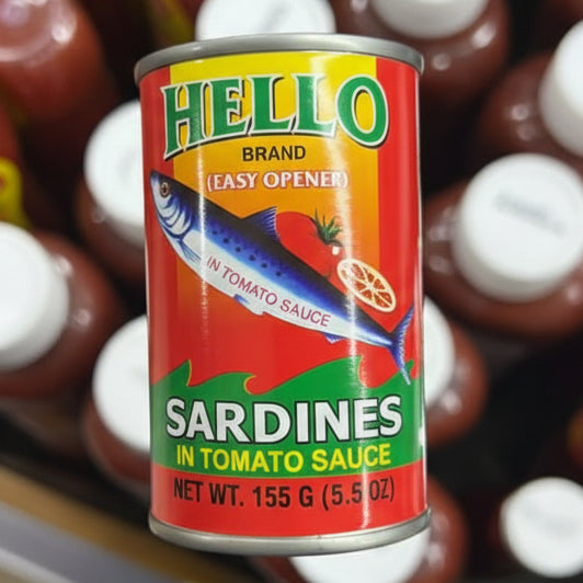 Hello Brand Sardines in Tomato Sauce (155g)