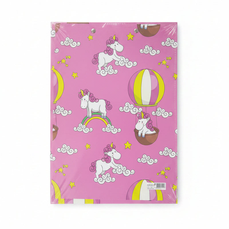 Air Balloon Plastic Clipboard A4