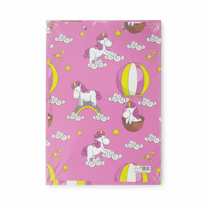 Air Balloon Plastic Clipboard A4