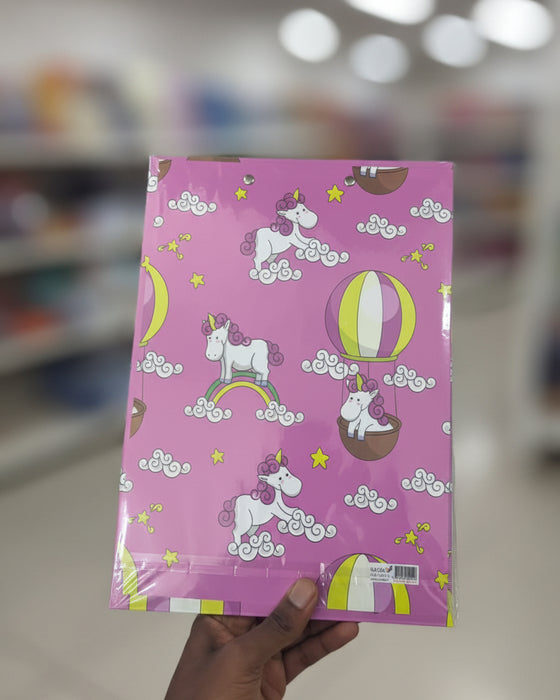 Pink Unicorn Clipboard