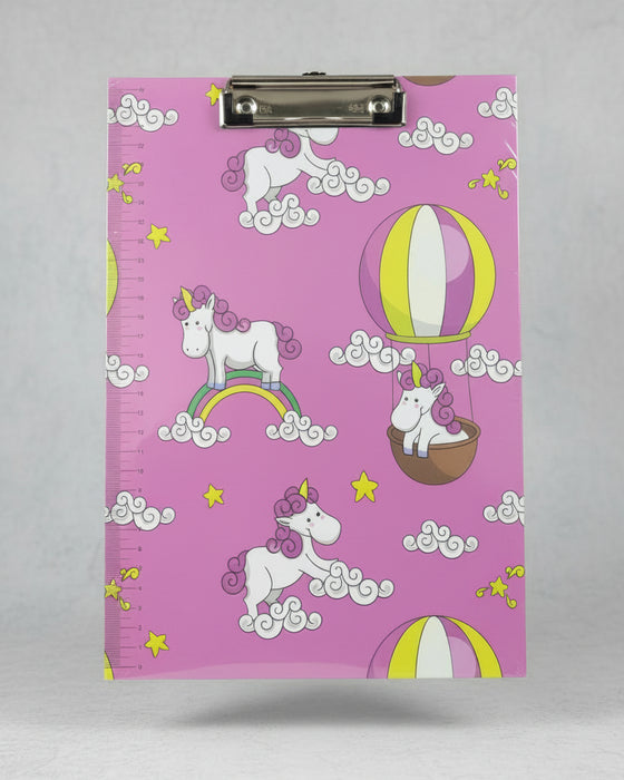 Pink Unicorn Clipboard