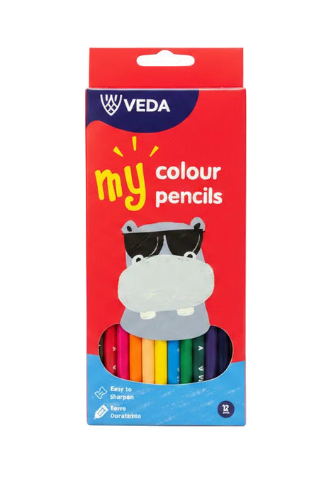 VEDA "My Colour Pencils" Set (12 Pack)