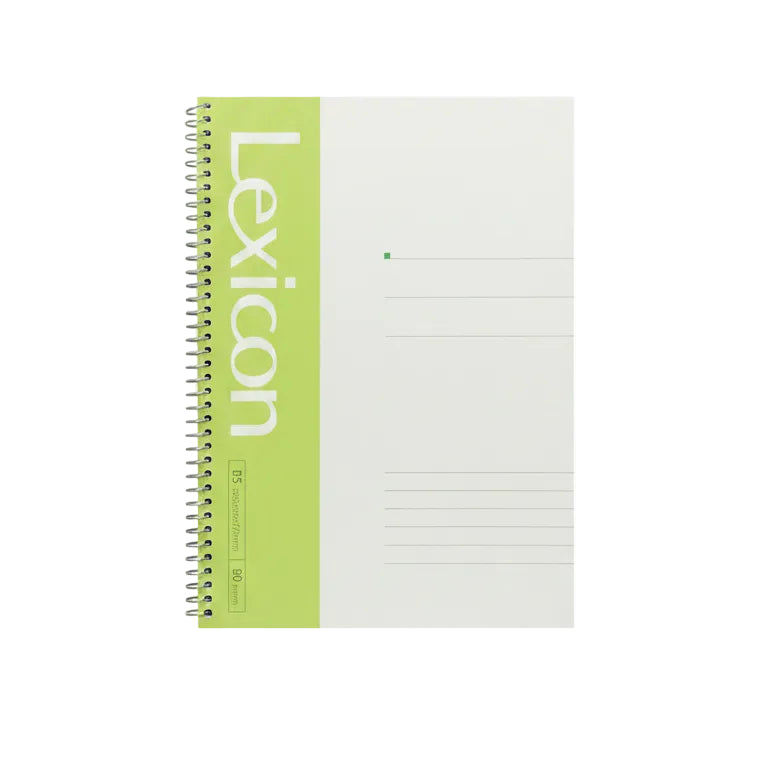 Lexicon B5 Spiral Notebook (90 Sheets)