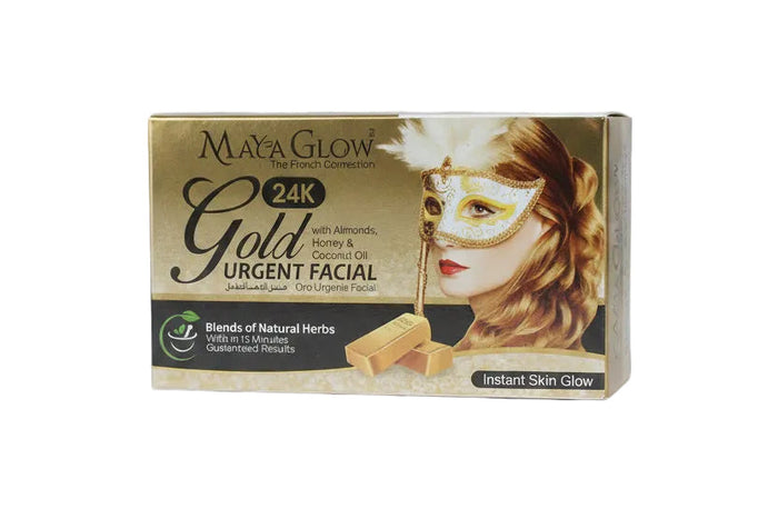 Maya Glow 24K Gold Urgent Facial