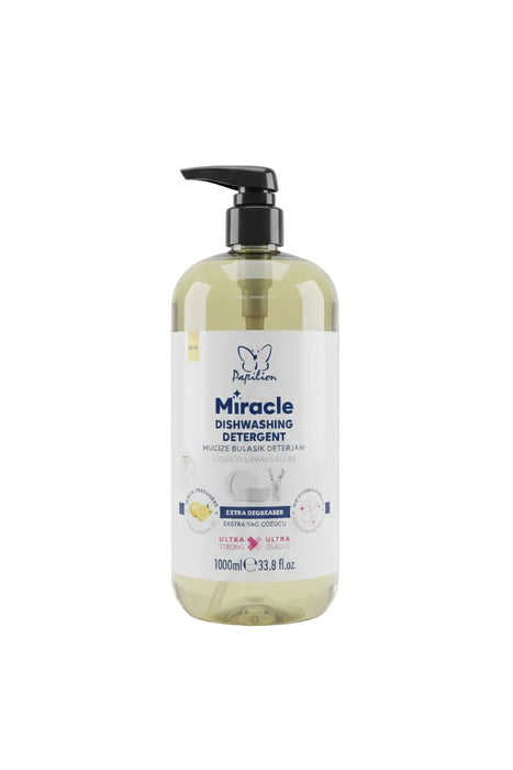 Papilion Miracle Dishwashing Detergent – Lemon Freshness (1000ml)