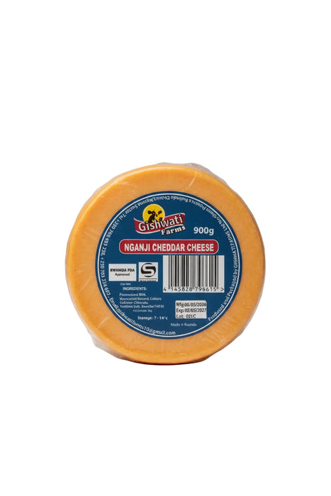 Gishwati Farms Nganji Cheddar Cheese 900g
