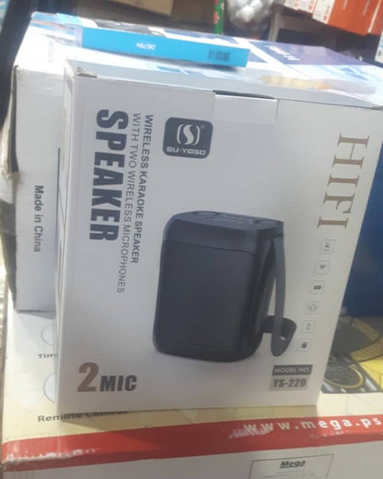 SU-YOSD YS-220 Wireless Karaoke Speaker