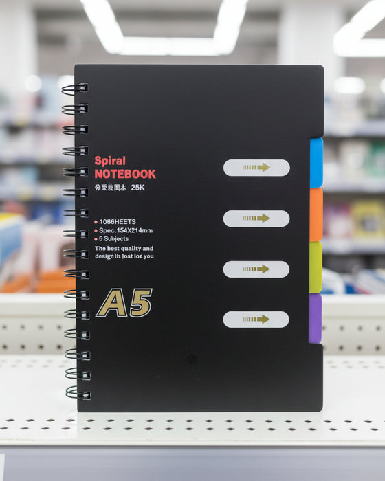 K42 Spiral Notebook