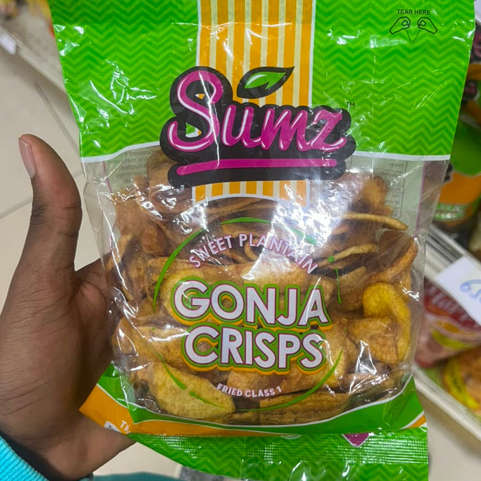 SUMZ Sweet Plantain Gonja Crisps 100g