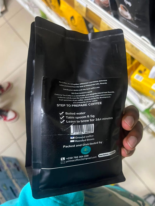 YES COFFEE - 100% Organic Arabica Coffee (250g)