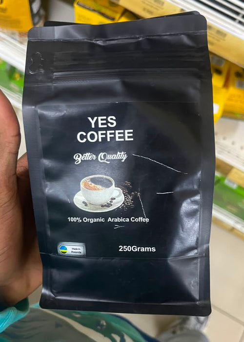 YES COFFEE - 100% Organic Arabica Coffee (250g)