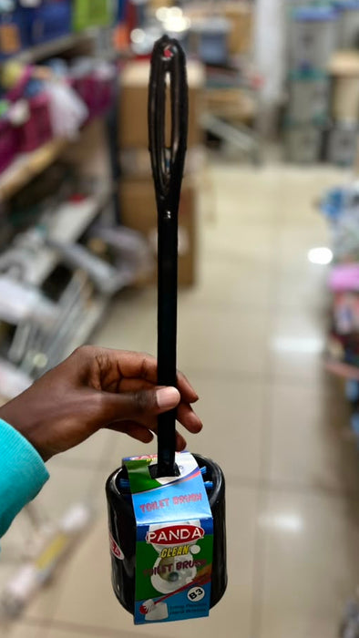 Panda Black Toilet Brush