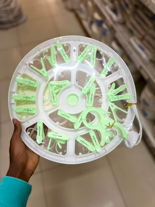 Round Plastic Laundry Hanger