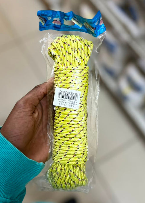 Yellow Braided Utility Rope (20m)