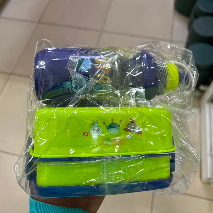 Kids' Lunch Box with Water Bottle Set