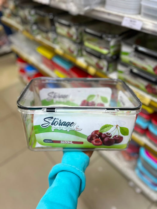 Clear Plastic Storage Box 8650ml