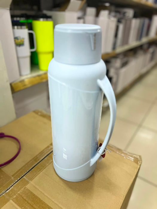 Light Blue Large Thermal Flask 2L