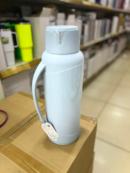 Light Blue Large Thermal Flask 2L