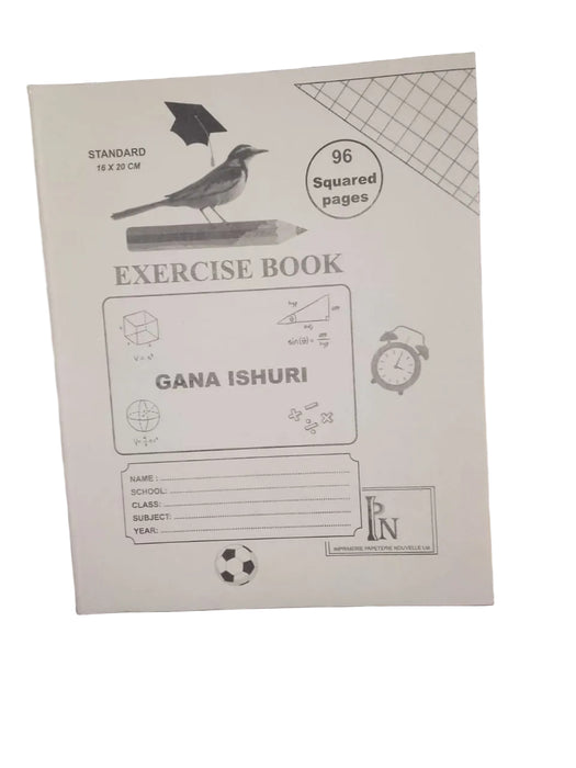 EXERCISE BOOK (GANA ISHURI) Square&Line