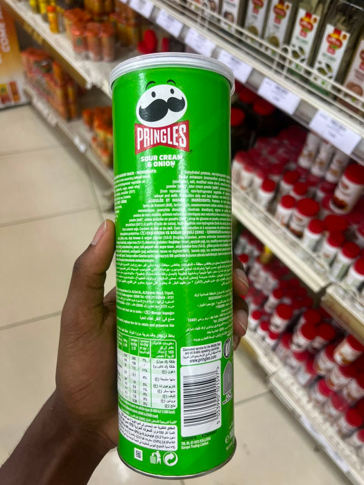 Pringles Sour Cream & Onion 165g
