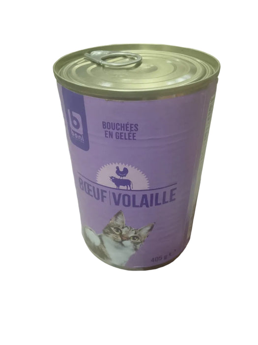 Boni Selection Bouchées en gelée Bœuf / Volaille 405g