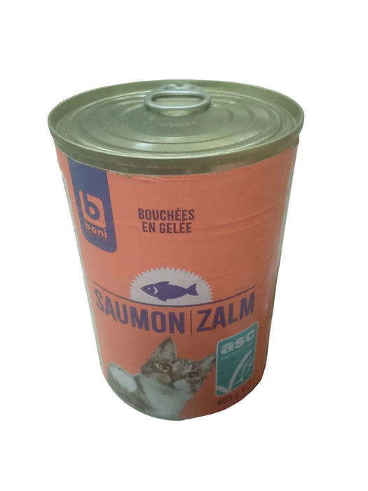 Boni Selection Bouchées en gelée Saumon 405g