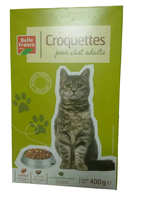 Belle France Croquettes pour chat adulte 400g