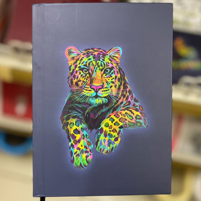 Colorful Leopard Hardbound Notebook