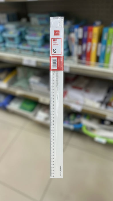 Deli 30cm Plastic Ruler