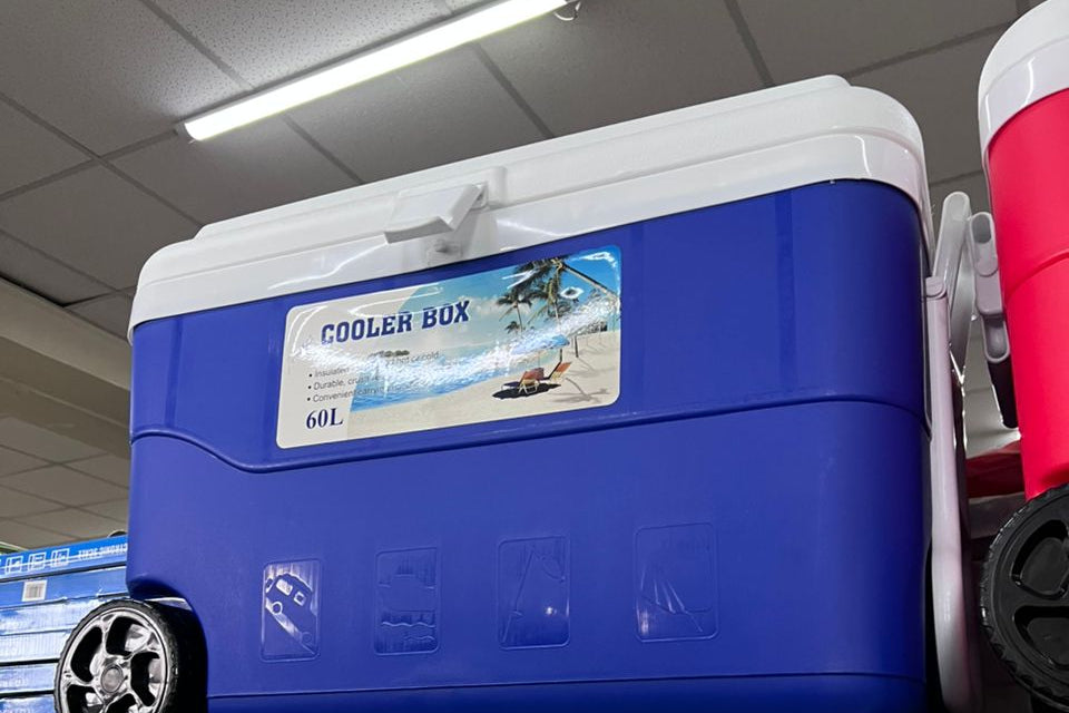 60L Wheeled Ice Cooler Box