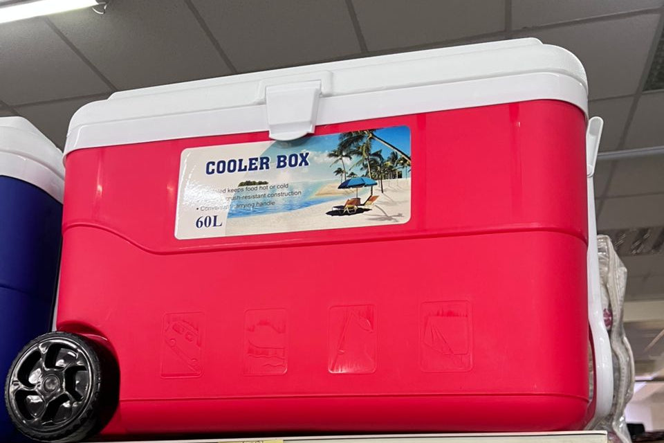 Wheeled Ice Cooler Box 60L