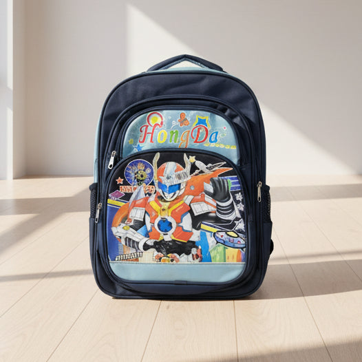 HongDa Mech Hero Dark Blue Backpack