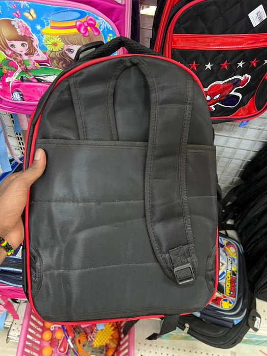 Captain America Quilted Black and Red Backpack