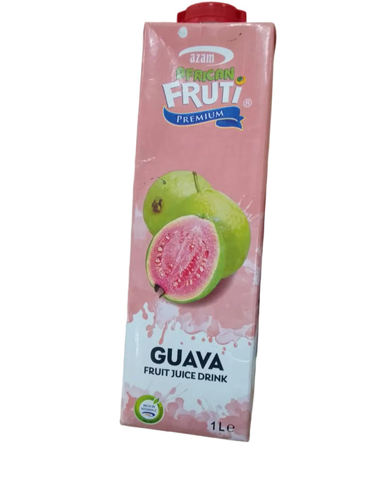 Azam African Fruti Premium Guava Fruit Juice Drink 1L.