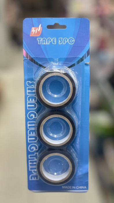 Black Electrical Insulation Tape (3 Pieces)
