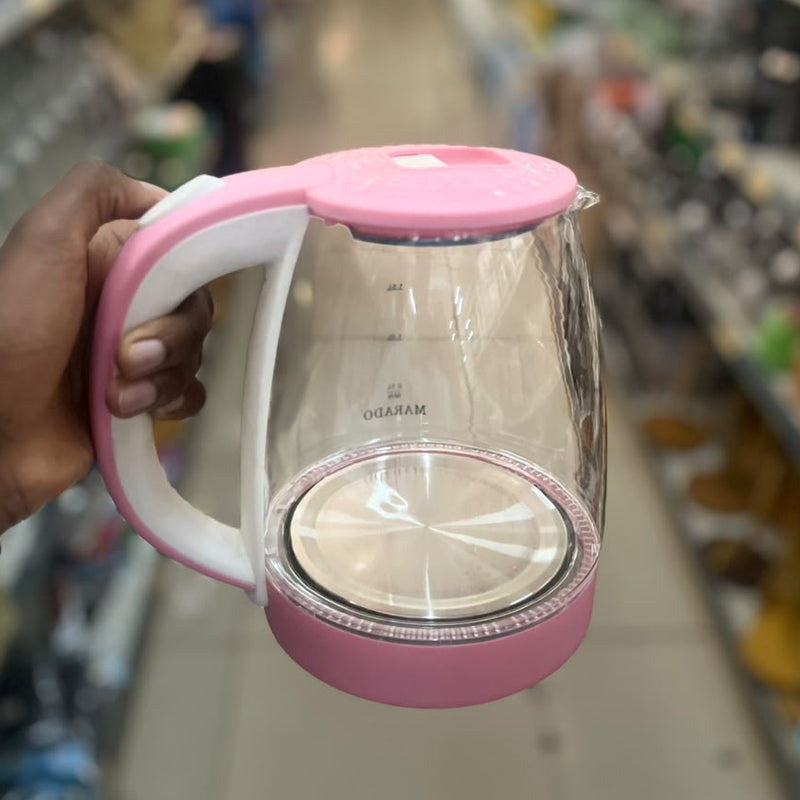 Electric Glass Kettle - Pink