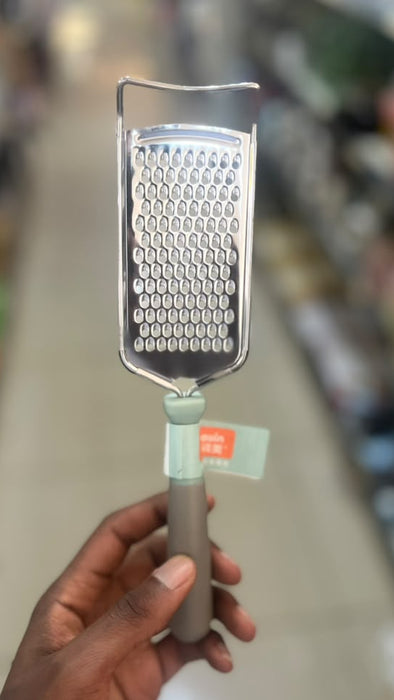 Stainless Steel Handheld Flat Grater - Mint Green