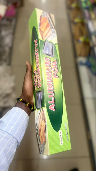 Heavy-Duty Aluminium Foil Roll (45cm x 90m)