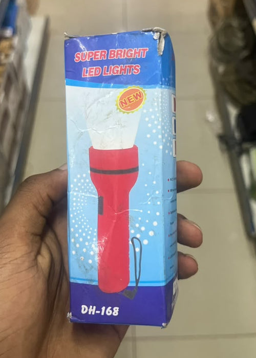 Super Bright LED Flashlight (DH-168)