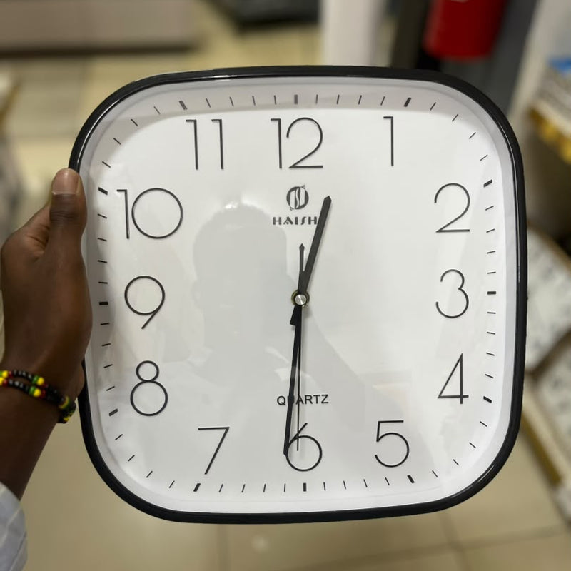 Haishi Square Quartz Wall Clock