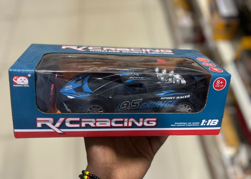 Black R/C Racing Car