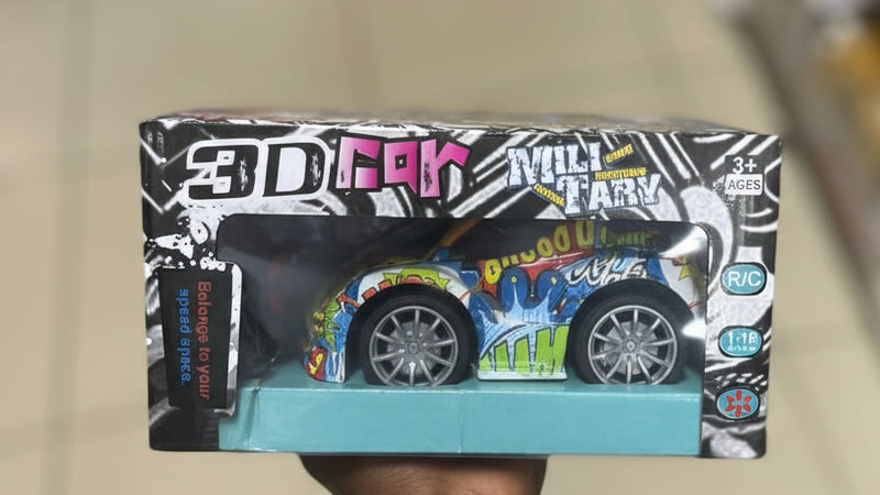 Graffiti Toy Sports Car