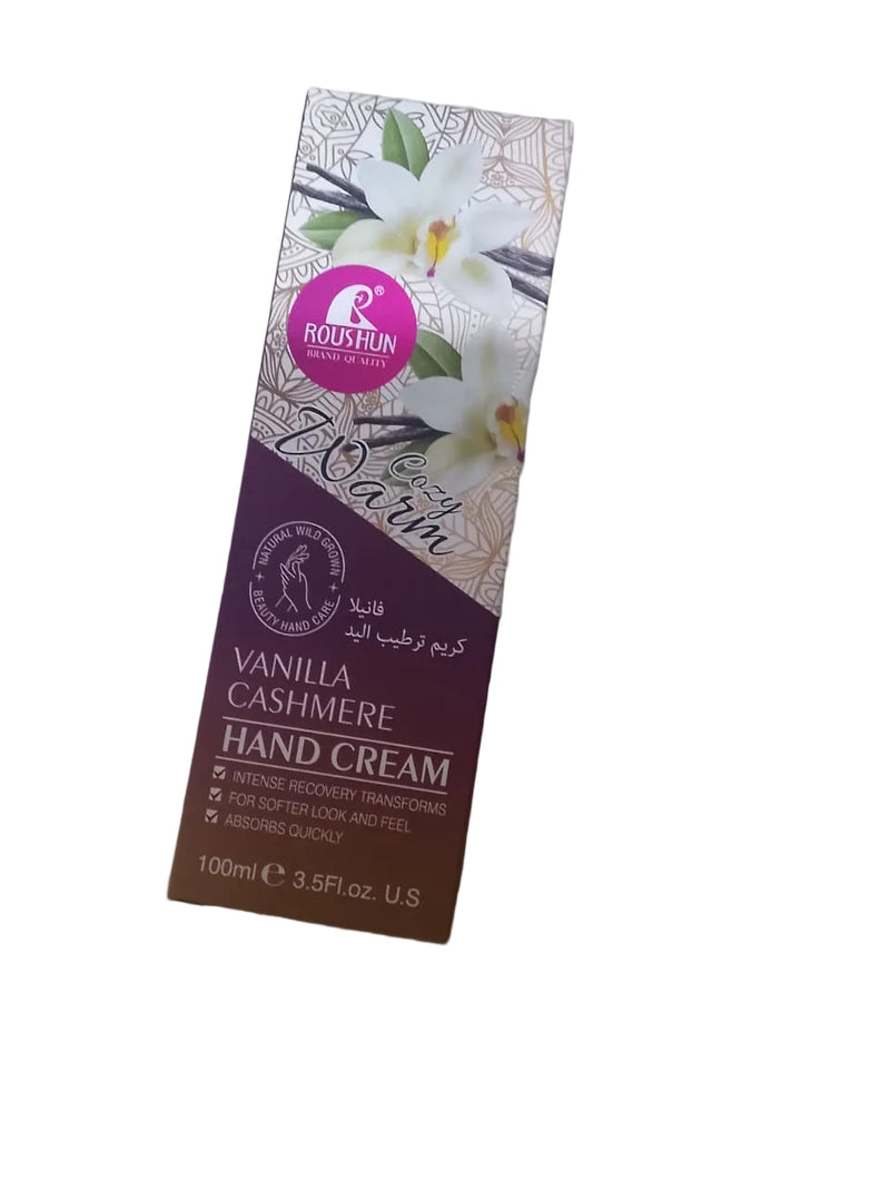 Roushun Warm Cozy Vanilla Cashmere Hand Cream 100ML