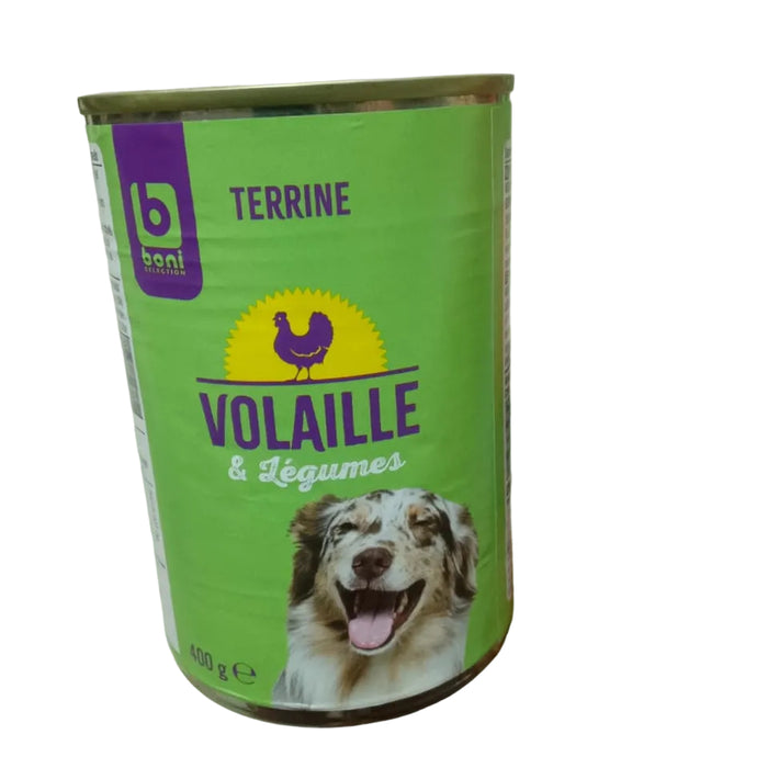 Boni Selection Terrine Volaille & Légumes Dog Food 400g