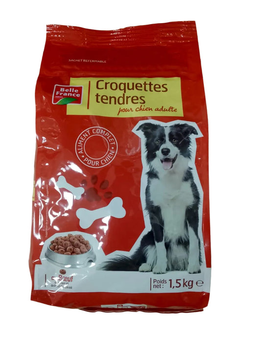 Belle France Tender Kibble for Adult Dogs with Bee 1.5kg