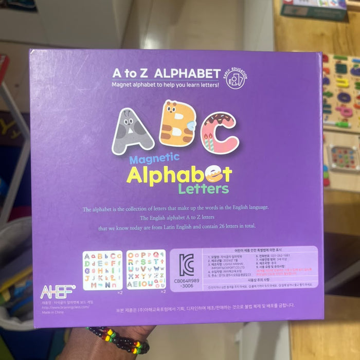 Magnetic Alphabet Letters Early Education Set