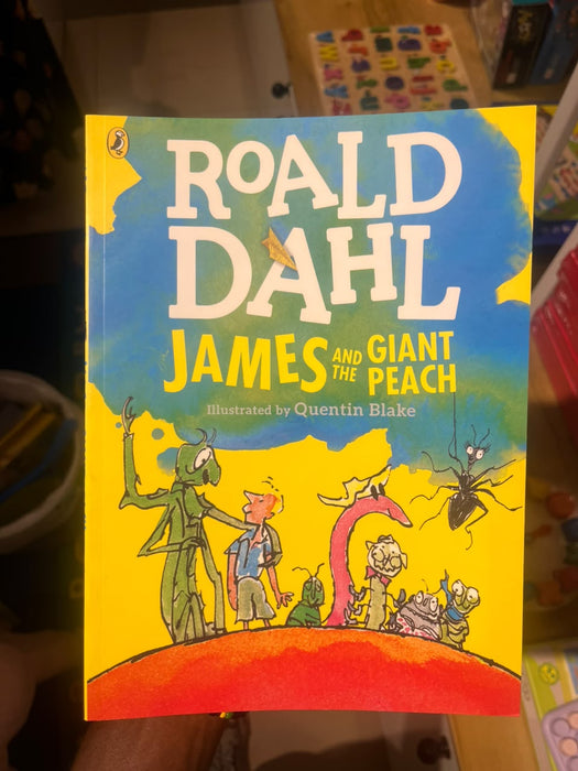 James and the Giant Peach Paperback Novel