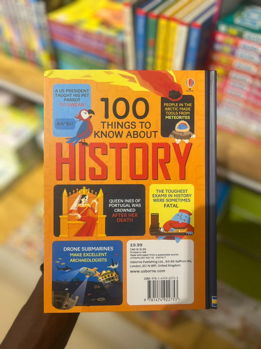 100 Things to Know About History Children's Book